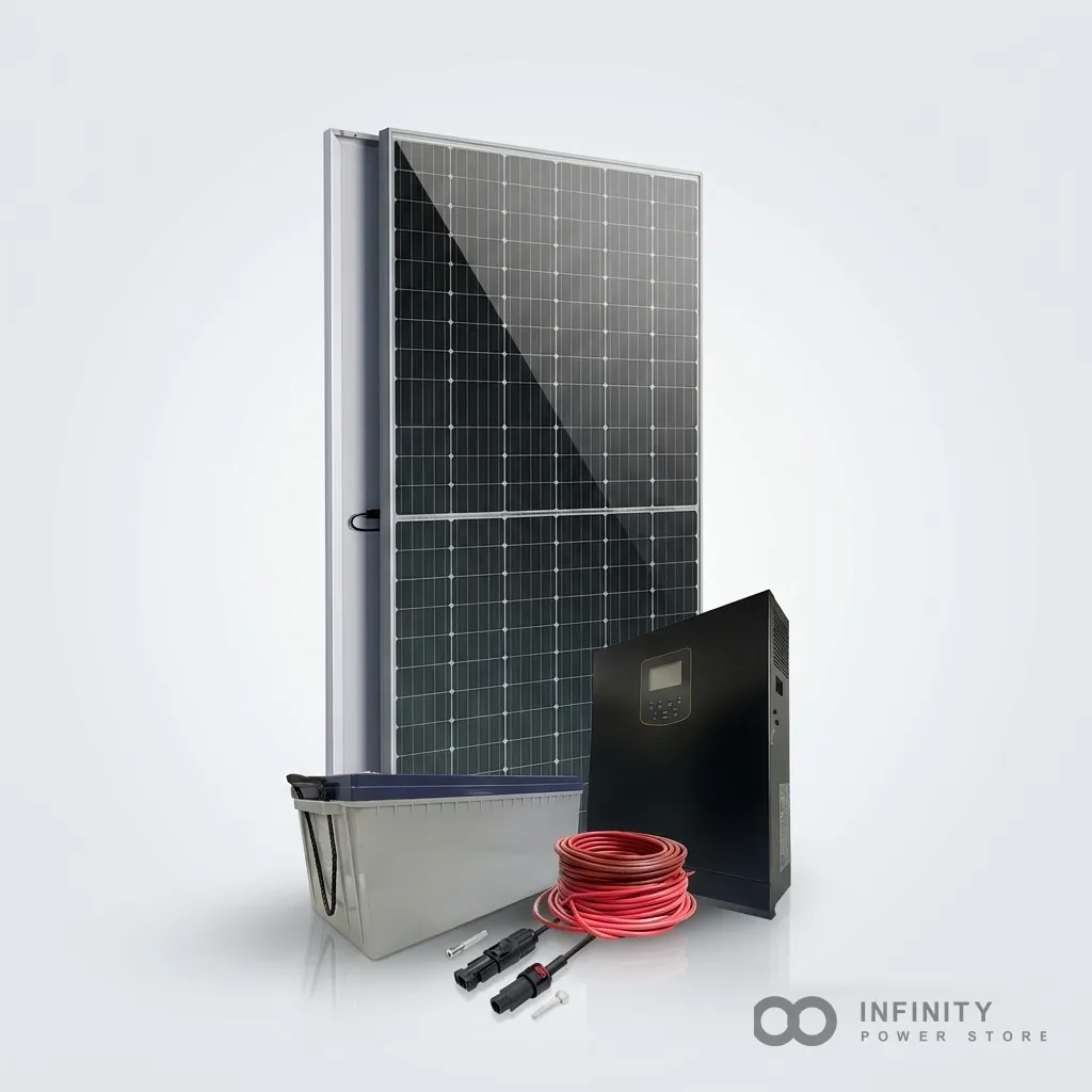Off-Grid System — Small Camp